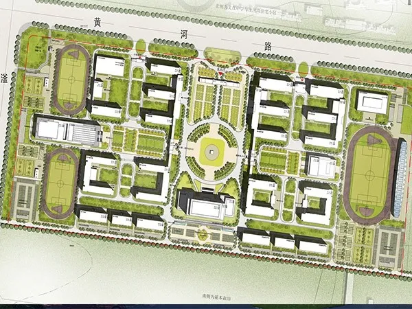 德慧学校建筑设计封面图