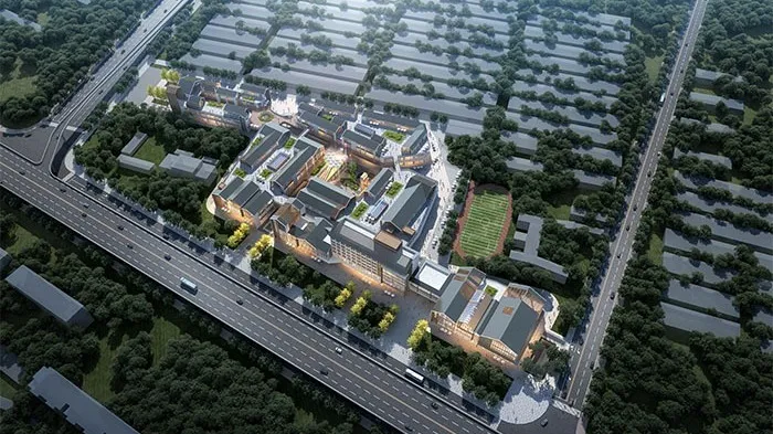 大润华北食品精品城建筑设计主视觉