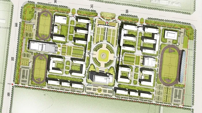 德慧学校建筑设计主视觉